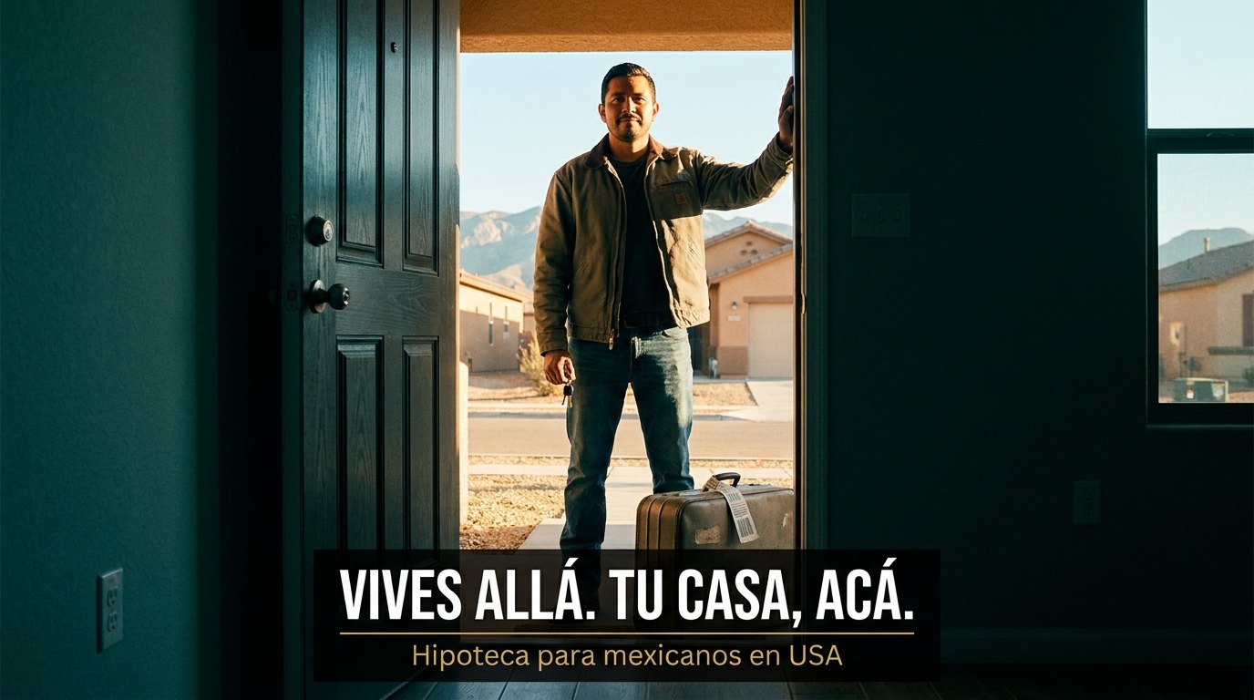 Hipoteca de Economía Americana: cómo comprar casa en México si vives en Estados Unidos
