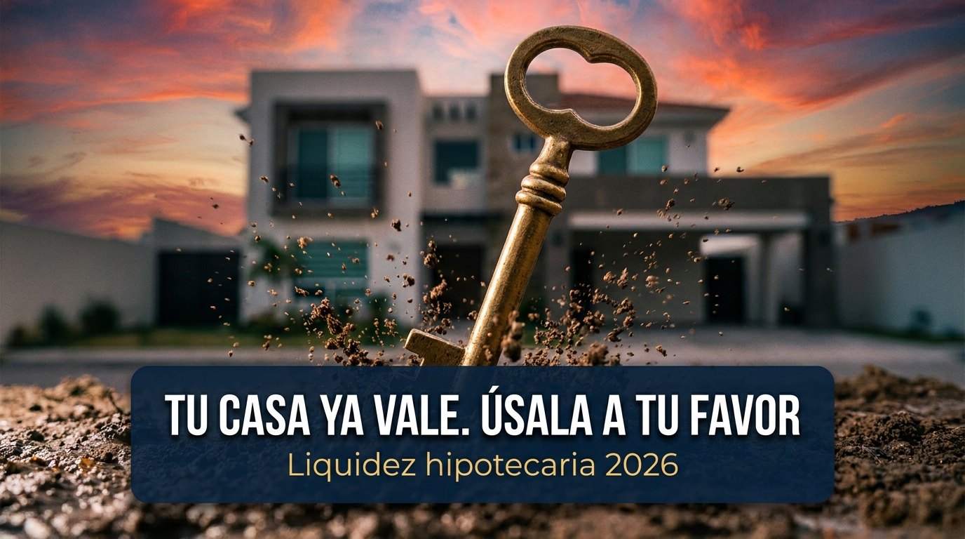 Liquidez hipotecaria en 2026: guía comparativa de créditos con garantía de tu casa