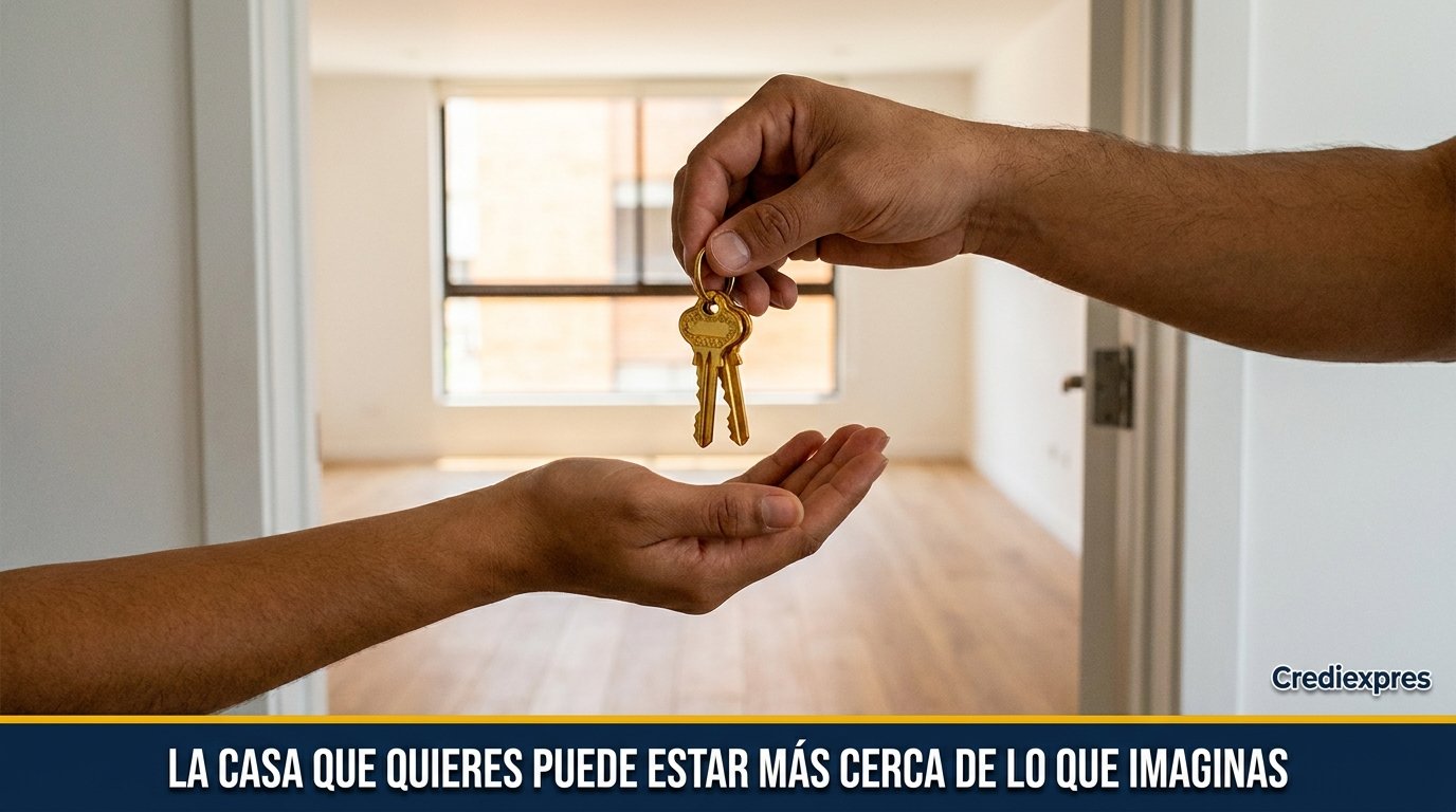 Entrega de llaves: la casa que quieres puede estar mas cerca de lo que imaginas