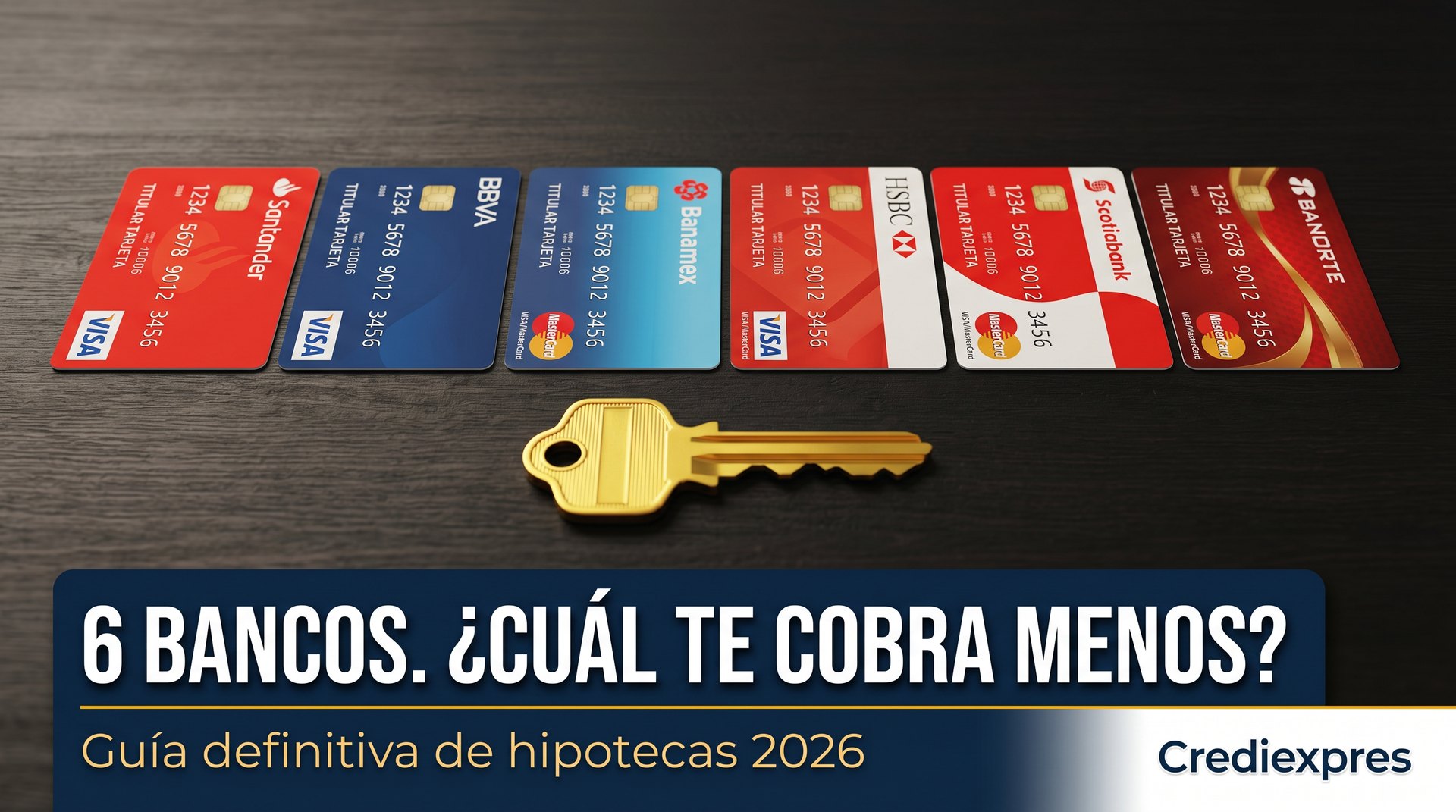 Variables clave para elegir un crédito hipotecario: tasa, CAT, plazo y comisiones