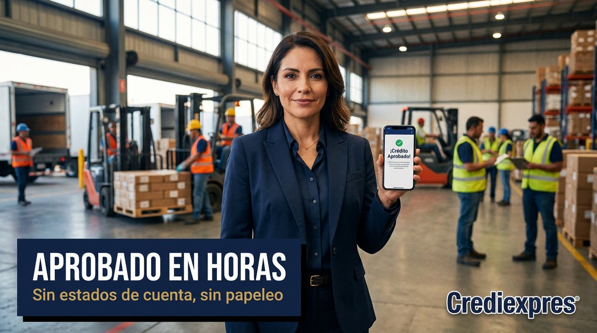 Aprobación de crédito PyME en horas gracias a la evaluación con CIEC del SAT