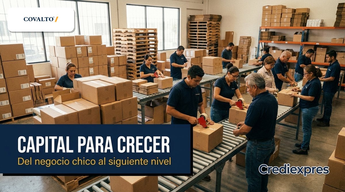 Capital para crecer tu PyME: financia expansión, equipo o inventario