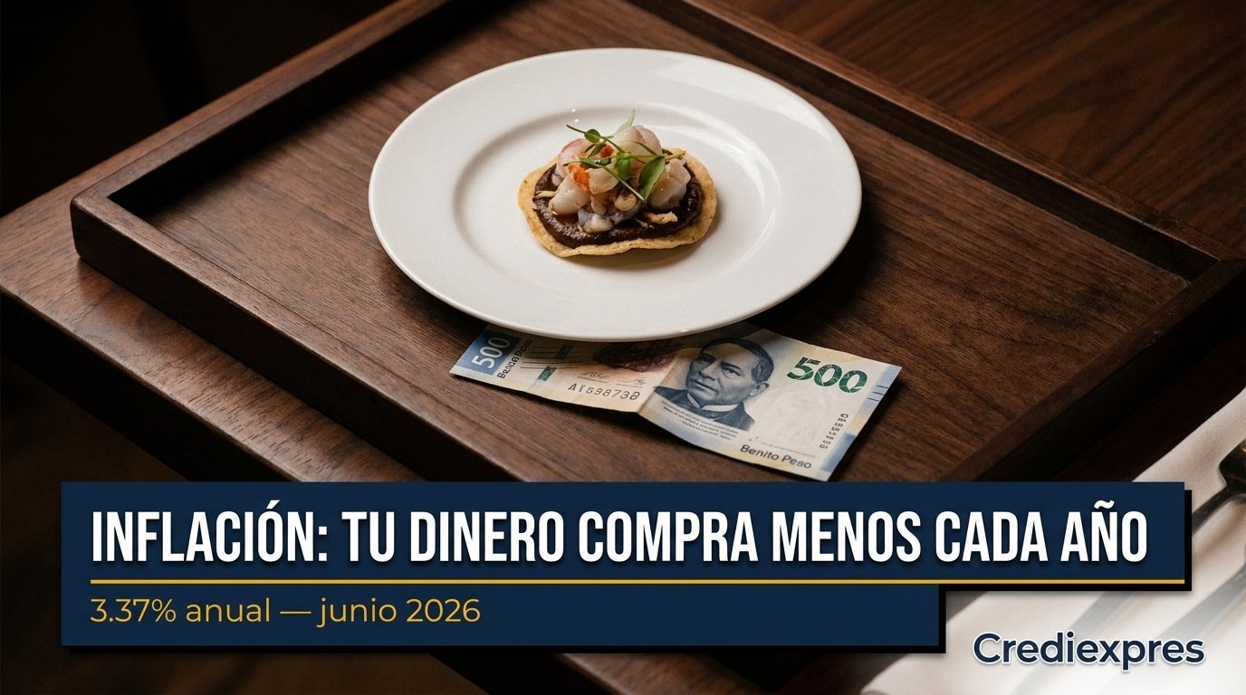 Inflación en México 2026: qué es, cómo va y cómo afecta tu hipoteca y tu bolsillo