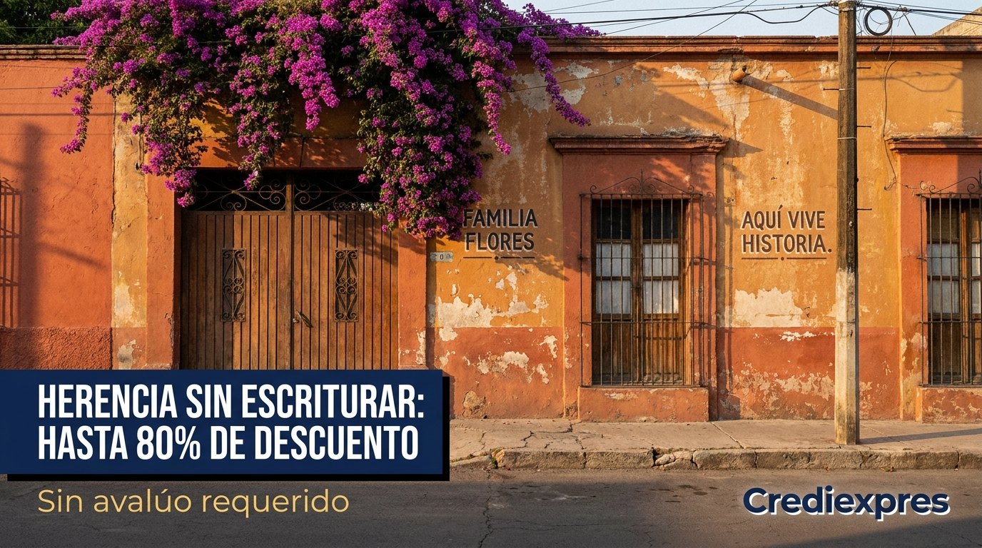 Herencia sin escriturar: hasta 80% de descuento y sin avalúo en la Jornada Notarial CDMX